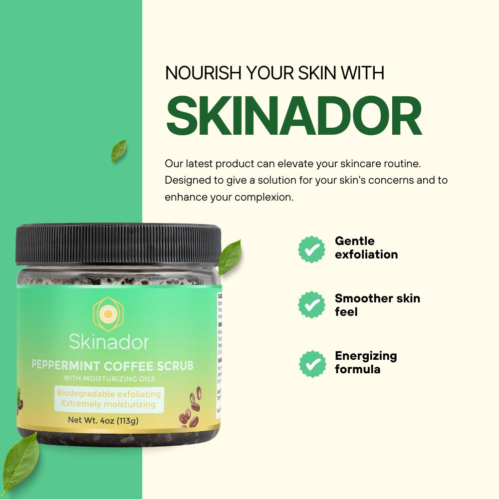 Peppermint Coffee Scrub