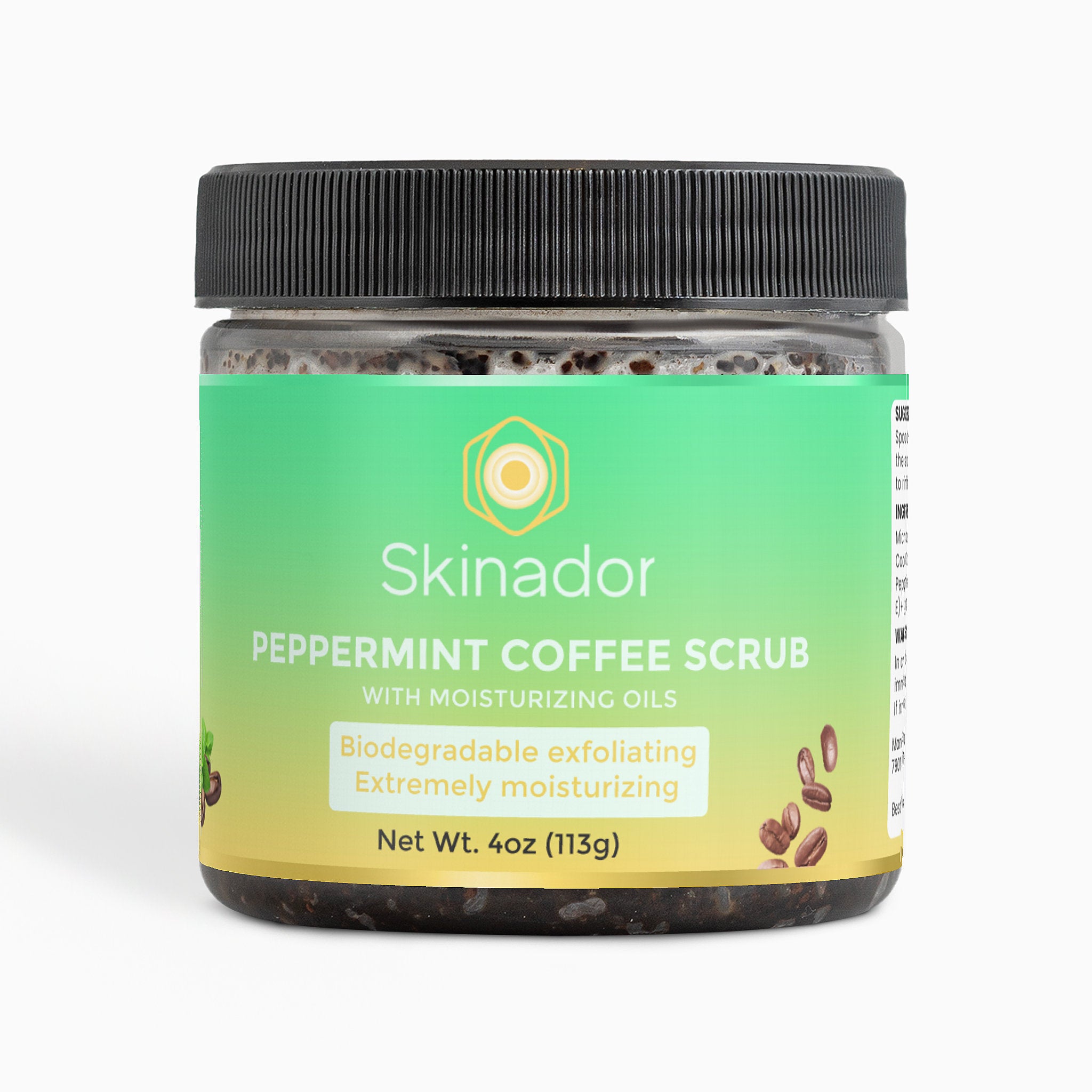 Peppermint Coffee Scrub